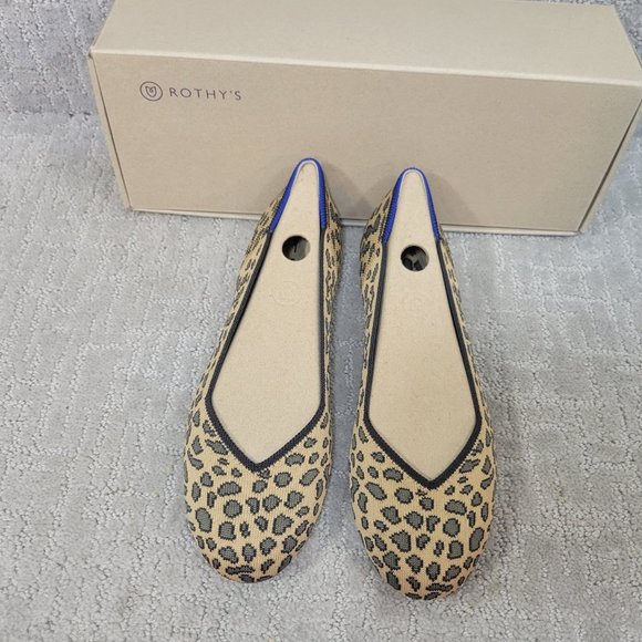 Rothy's The Flat Spotted Slip On Shoes Women's Size US 6, 8, 8.5, 9, 10.5, 11 - Picture 3 of 11